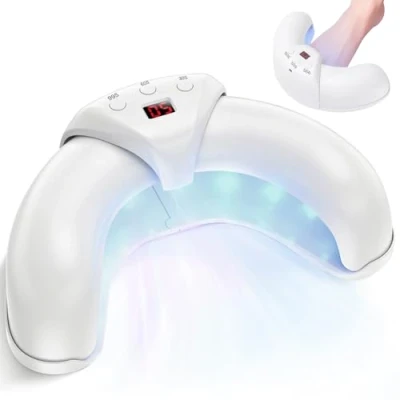 Afbeelding van PQETBV Appareil pour Mycose des Ongles, Laser Ongle Pied, Nettoyage Et Réparation Ongles Traitement, 7 Min Par Jour Améliorer Fongique,Pour Plusieurs Mains Pieds
