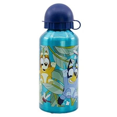 Image de Stor Petite bouteille en aluminium 400 ml Bluey, pour enfants, multicolore, standard