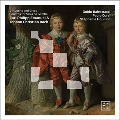 Afbeelding van Guido Balestracci, Paolo Corsi, Stephanie Houill Virtuosity And Grace. Sonatas For Viola Da Gamba (CD)