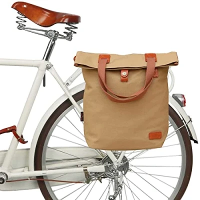 Afbeelding van Tourbn T TB835CA Fietstas voor dames, handtas telefoon, buitenwerk, bruin, 42,5 x 33,5 cm