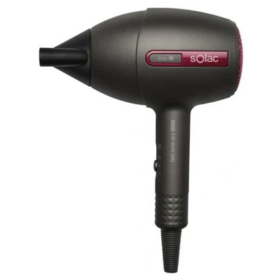Image de Sèche cheveux Solac Fast Ionic Dry 2000W Noir Rose