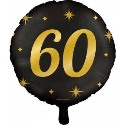 Afbeelding van Helium Ballon 60 jaar Classy 45cm per stuk