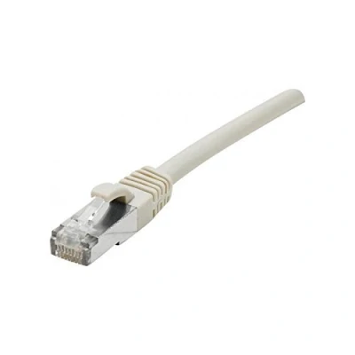 Afbeelding van Exertis Connect patchkabel Cat. 6A, U/UTP, koper, grijs, 5,0 m PoE geschikte met vergrendelbare (U/UTP, CAT6a, 5 m), Netwerkkabel