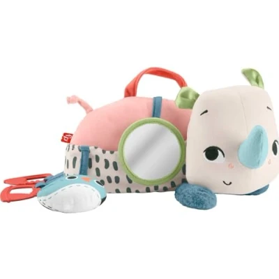 Afbeelding van Fisher Price Buikje tijd Zwervende neushoorn