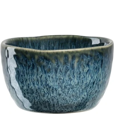 Afbeelding van LEONARDO Matera Keramische kom, diameter 8,3 cm, hoogte 5 inhoud 150 ml, magnetronbestendig, vaatwasmachinebestendig, blauw