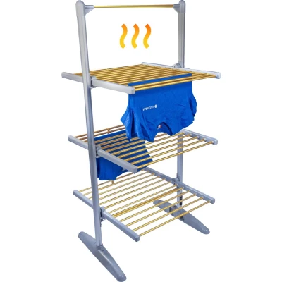 Afbeelding van Silvergear Elektrische Droogtoren met Verwarming Wasrek Elektrisch Droogrek 300W Wit