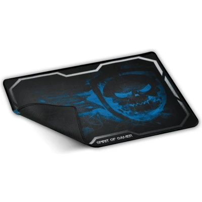 Afbeelding van Spirit of Gamer Smokey Skull Gaming Muismat 435 x 323 mm Zwart/Blauw