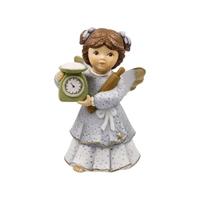 Afbeelding van Goebel Nina &amp; Marco Decoratief beeld / figuur Engel Nog wat suiker Porselein 10cm