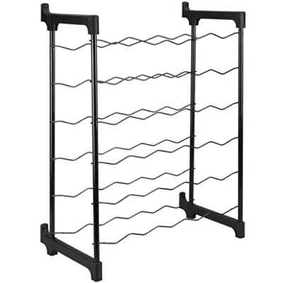 Afbeelding van Tomado Metaltex Chianti Wijnrek Voor 30 Flessen 68X50X26 Cm Zwart