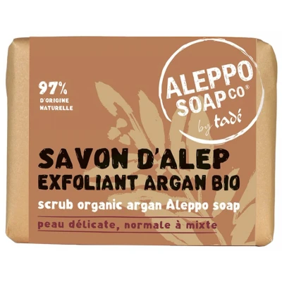 Afbeelding van Aleppo Soap Co Savon D&#039;Alep Exfoliant Argan Zeep 100GR