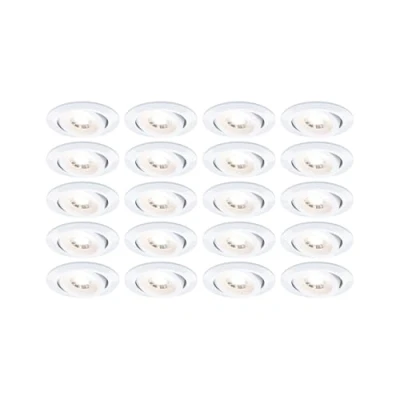 Afbeelding van Paulmann 99997 Inbouwlamp LED 4.8 W Wit (mat)