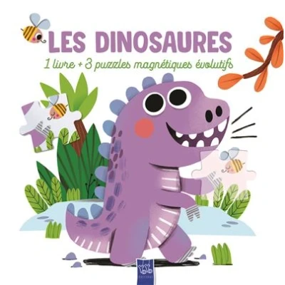 Image de Les dinosaures Livre et puzzle