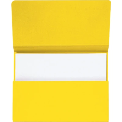 Afbeelding van Pocketmap Secolor folio 270gr geel Omdoos a 10 stuk stuks