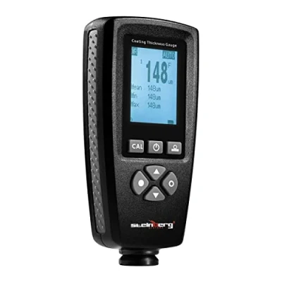 Afbeelding van Steinberg Systems SBS CT 123 Pro coatingdiktemeter (0 5.000 µm, nauwkeurigheid ± 3% + 2 μm (≤ 3000μm) / ±5% (&gt; 3000μm), geheugen 320 waarden)
