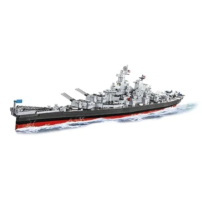 Afbeelding van COBI 4837 Battleship USS Missouri BB 63