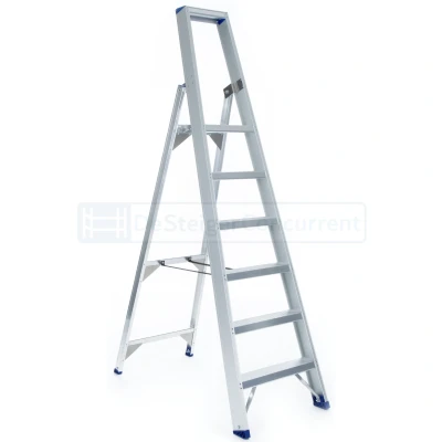 Afbeelding van Enkele trapladder 6 treden Atom