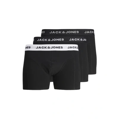 Afbeelding van Jack &amp; Jones Solid 3ER PACK Boxerbriefs, Heren, Maat: Small, Schwarz