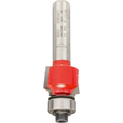 Image de BOSCH 2608629372 fraise à profil arrondi 8 mm, D 18,7 R1 3 L 12,7 G 55 mm