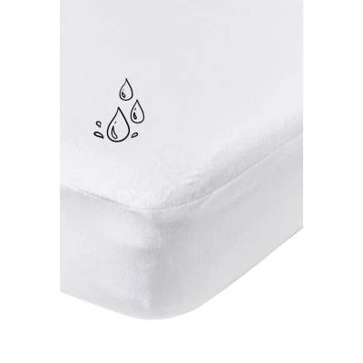 Afbeelding van Meyco Hoeslaken Babybedje Molton PU Waterdicht 60x120