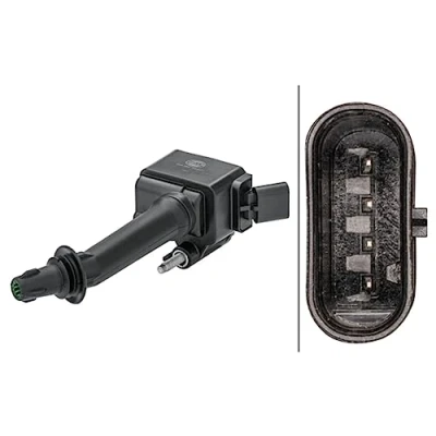 Afbeelding van HELLA 5DA 358 168 371 Bobine 4 12 OPEL: Astra J Hatchback, Zafira C Tourer, Insignia A Saloon