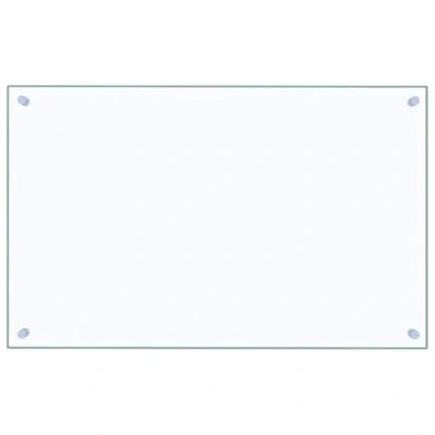 Image de vidaXL Dosseret de cuisine Transparent 80x50 cm Verre trempé249470