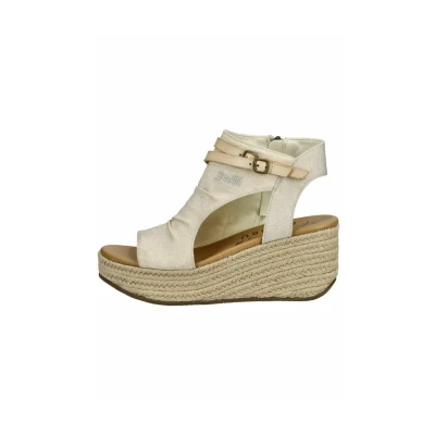 Afbeelding van Blowfish Malibu Lacey c rope sandaal voor dames, espadrillekooi, Beenderen