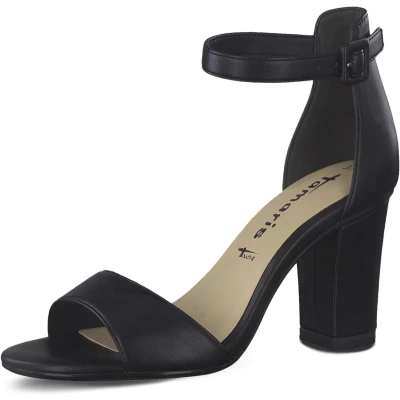 Afbeelding van Tamaris damessandaal 1 28096 42 020 damesschoenen vegan M2832642 zwart mat