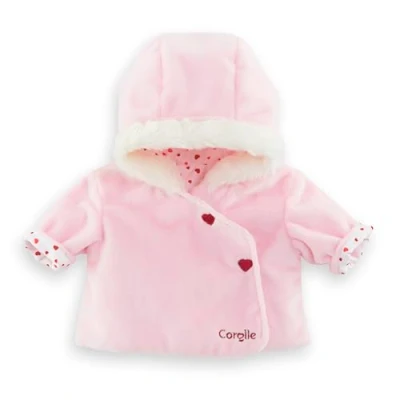 Afbeelding van Corolle Mon Poupon Jas Hartjes Roze, 30cm