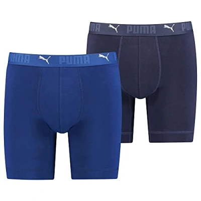 Image de Boxer sport long en coton pour hommes PUMA (lot de 2)