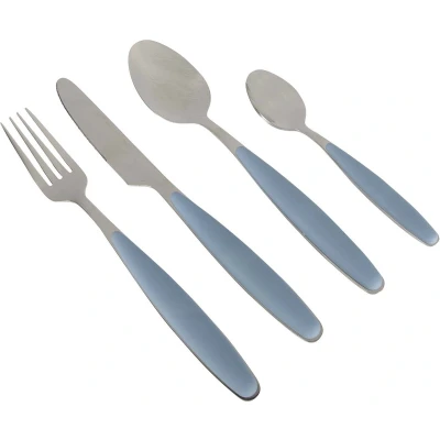 Afbeelding van Gimex Colour Line Bestek Blauw 16 Delig