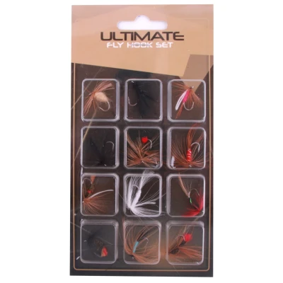 Afbeelding van Ultimate Fly Set, 12 kunstvliegen! Vliegvis vlieg