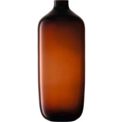 Afbeelding van L.S.A. Vessel Vaas 38 cm Brown / Glass