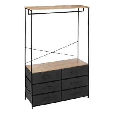 Image de 5five dressing penderie 6 tiroirs tissa