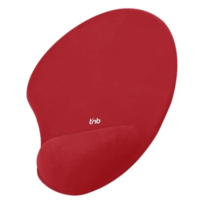 Afbeelding van TNB Ergo Design muismat voor polsen, gel, rood
