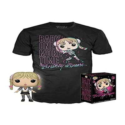 Afbeelding van Funko POP Collectors Box Britney Spears vinyl figuur + T shirt XL