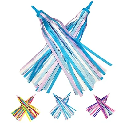 Afbeelding van PLATT Set van 2 stuurstrips voor kinderfiets, scooter, fietsstuur, Ribbon handgrepen