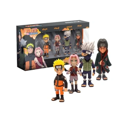 Image de MINIX ANIME NARUTO SHIPPUDEN PACK OF 4 FIGURE 7CM
