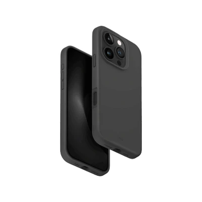 Afbeelding van Uniq Cover Iphone 16 Pro Lino Hue Magsafe Grijs (uniq ip63p(2024) linohmgry)