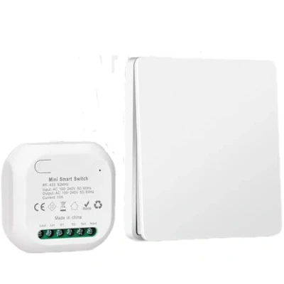 Afbeelding van 230 V draadloze schakelaar, kinetische schakelaarset, geen bedrading