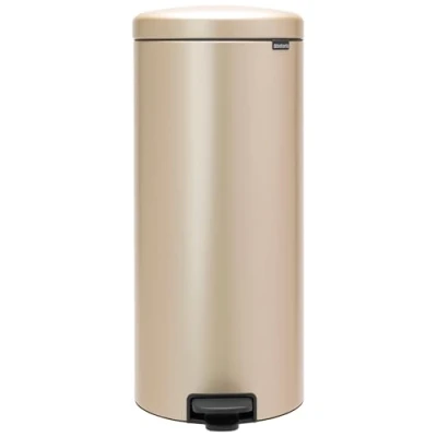 Image de Brabantia NewIcon Poubelle à Pédale 30 Litres Metallic Gold