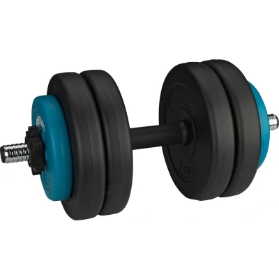 Afbeelding van Avento Halter Verstelbaar Kunststof Dumbbell 15 kg Zwart