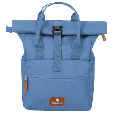 Afbeelding van Travelite Basics Short Handle Rollup denim