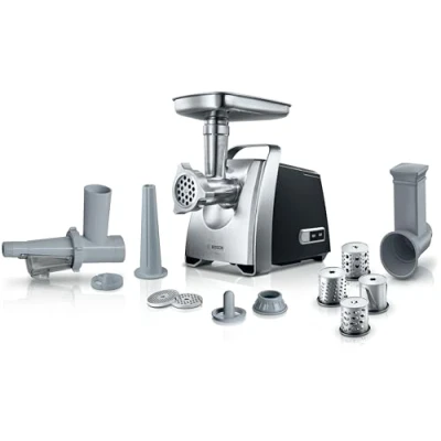 Afbeelding van Bosch ProPower MFW68660 Vleesmolen 800 W Zwart/Zilver