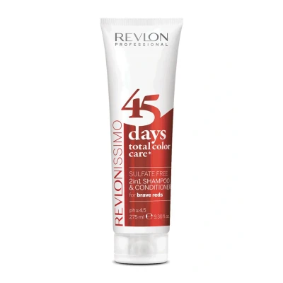 Afbeelding van Revlon 45 Days Color 2 in 1 Shampoo &amp; Conditioner Reds 275 ml