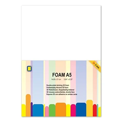 Afbeelding van 3.3243 Foam A5 3 mm 2 sheets
