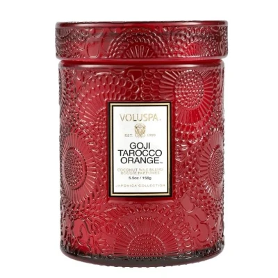 Afbeelding van Voluspa Japonica Goji Tarocco Orange Small Jar Candle Geurkaars 156 gr