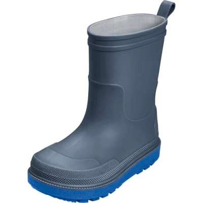 Image de Playshoes Bottes de pluie unisexes pour enfant, Tpe Marine, 27 EU