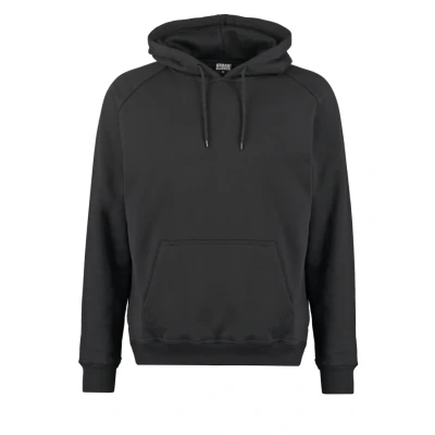Afbeelding van Urban Classics Blank Hoody Hoodie, Heren, Maat: 3XL, Black
