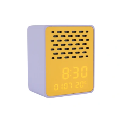 Afbeelding van Karlsson Wekker Funky Vibes Blue Tooth Speaker Purple &amp; yellow