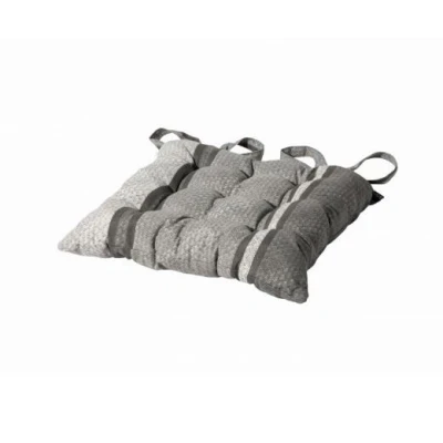 Afbeelding van Madison Toscane zitkussen 46x46 cm Verry grey